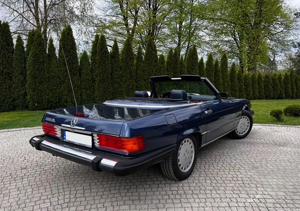 Mercedes-Benz SL cena 149000 przebieg: 77000, rok produkcji 1989 z Łódź małe 79